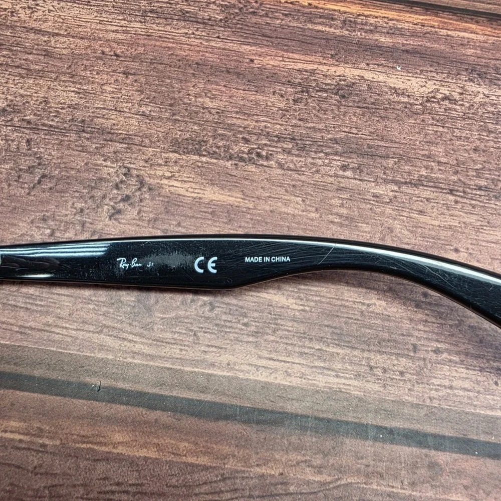 Ray-Ban Junior RJ 9062S 7013/71 Black Plastic Eyeglass Frames 48-16-125